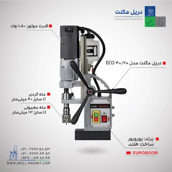 دریل مگنت مدل +ECO40/2