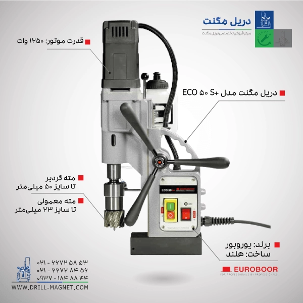 دریل مگنت مدل +ECO50S