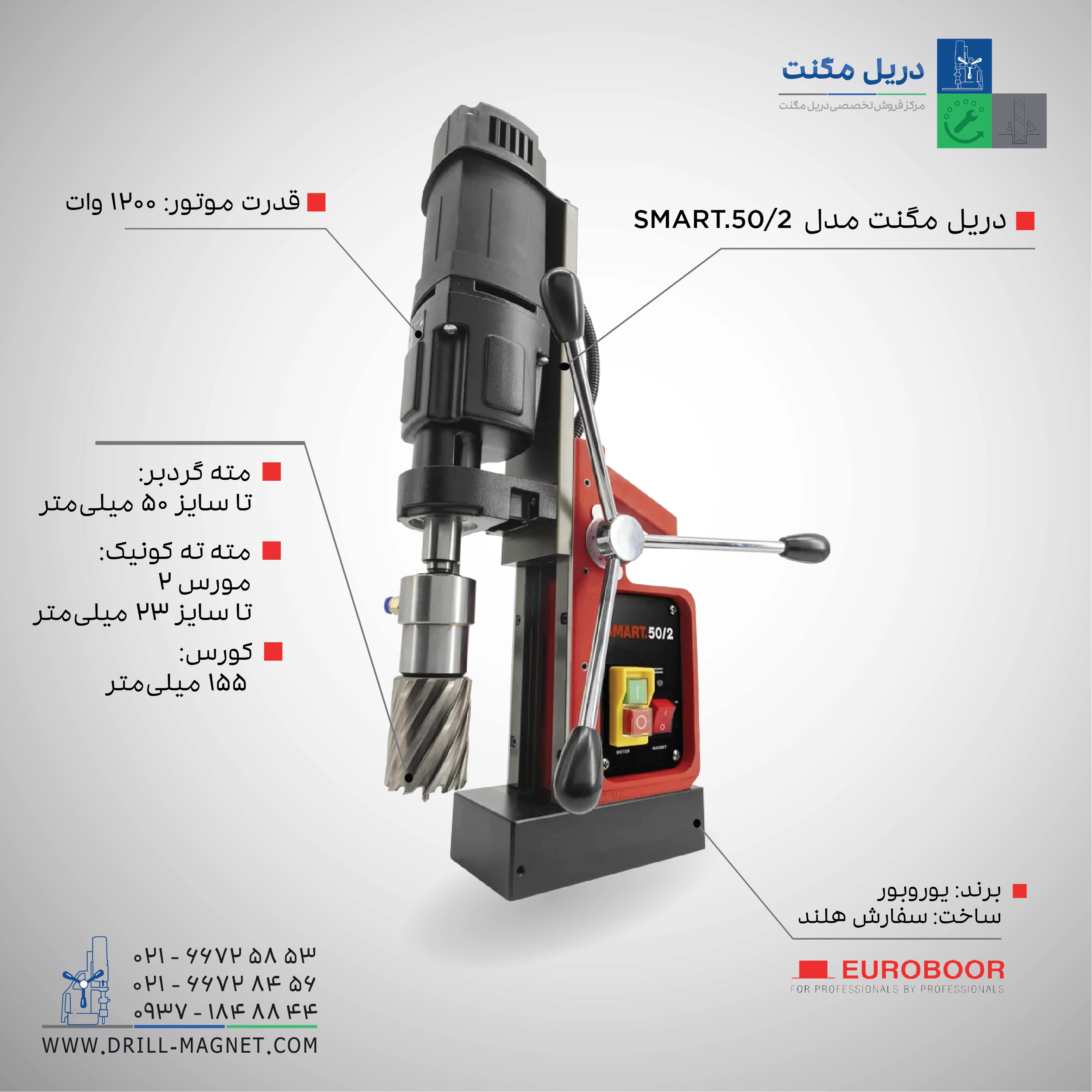 دریل مگنت مدل SMART.50/2